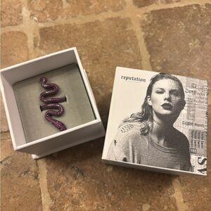Taylor Swift Reputation Purple Snake Ring